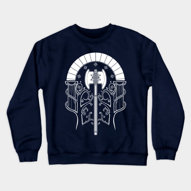 Axe of Moria Crewneck Sweatshirt by njonestees